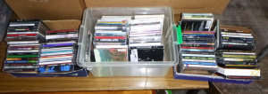 Lot 34 - 3 x Boxes of Mixed CDs inc ACDC, Spazzys, Madonna, Tom Waits, Jeff Buck