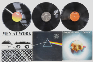 Lot 94 - 3 x Vintage Vinyl LP Records incl Pink Floyd - Dark Side of the Moon (E