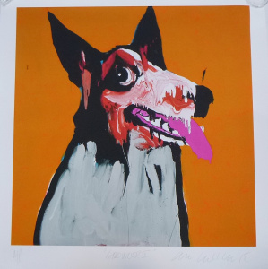 Lot 103 - Adam Cullen (1965 - 2012) Large Unframed Archival Pigment Print - Grow