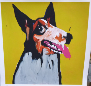 Lot 104 - Adam Cullen (1965 - 2012) Large Unframed Archival Pigment Print - Work