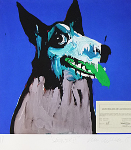 Lot 105 - Adam Cullen (1965 - 2012) Large Unframed Archival Pigment Print - Grow