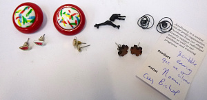 Lot 131 - Group lot of Ladies Costume Earrings inc, Naomi Bishop Scribble, Itali