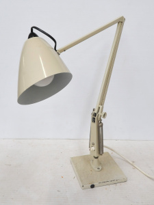 Lot 5 - Vintage White Studio K Planet Desk Lamp