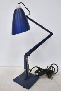 Lot 9 - Vintage Blue Studio K Planet Desk Lamp
