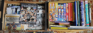 Lot 21 - 3 x Boxes of Football Magazines & Books inc Yearbooks, Collingwood