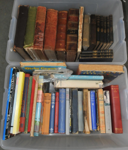 Lot 27 - 2 x Boxes of Books inc Science of Life, Harper's Monthly Magazine Vol X