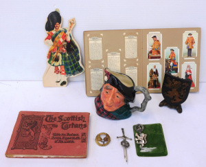 Lot 32 - Mixed Group lot Mostly Scottish themed inc Kilt pins, Ridgeway Small to