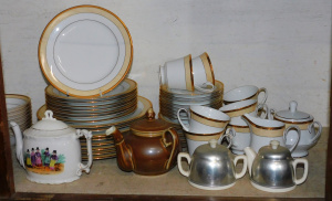 Lot 67 - Group lot of Ceramics inc Noritake Loxley pattern dinner set for 8 - wi