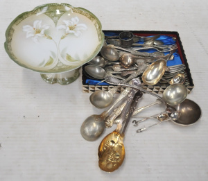 Lot 69 - Group lot Quality China, Crystal & EPNS - set of 6 + Pair Stuart Wi
