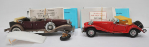 Lot 97 - 2 x Franklin Mint Diecast (af) inc 1930 Duesenberg J Derham Tourer &