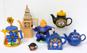 Lot 107 - Group lot - Novelty Teapots - Big Ben made by Price Kensington, Firema