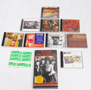 Lot 149 - Small lot - Cds - unopened The Clash Collection (3 albums), Mark of Ca