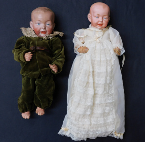 Lot 169 - 2 x Early German 1900s K&R Kammer & Reinhardt 100 Bisque Hea