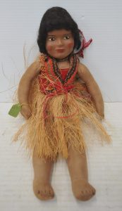 Lot 197 - Vintage 1930s Miri Maorilands Mai Doll - New Zealand - Composition Ha Lot 197 - Vintage 1930s Miri Maorilands Mai Doll - New Zealand - Composition Ha