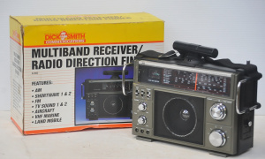 Vintage AS Boxed Dick Smith Multiband RecieverRadio Direction Finder Unit