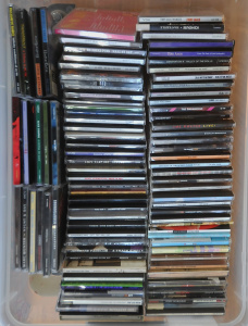 Box lot - CD'S - Grant Lee Buffalo, Hoodoo Gurus, Michael Jackson, Led Zepplin,