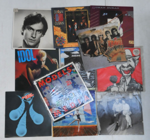 Mixed lot - Vintage Vinyl 12 inch Records Lp's & Singles - Billy Idol, Duran