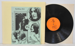 Vintage Led Zepplin Bootleg Vinyl Lp Record - Mudslide - cream cover w pale blue