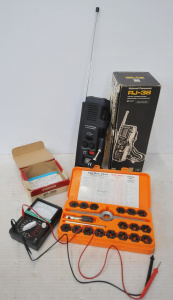 Lot 57 - 3 x boxed Items - National Panasonic RJ-38 3 Channel Transceiver, 40 pi Lot 57 - 3 x boxed Items - National Panasonic RJ-38 3 Channel Transceiver, 40 pi