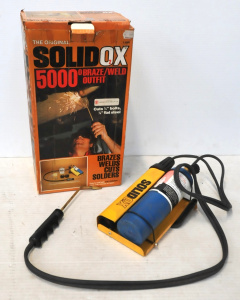 Lot 59 - Original Boxed Solidox 5000 BrazeWelding Unot w Accessories & Origi