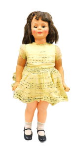 Lot 101 - Large 1960s Ideal Patti Playpal Doll plastic with sleep eyes Marked to