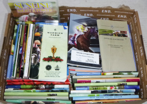 Lot 143 - Box Lot Vintage Horse Racing Race Books - incl 3 x Melbourne Cup Books Lot 143 - Box Lot Vintage Horse Racing Race Books - incl 3 x Melbourne Cup Books