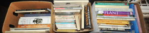 Lot 8 - 3 x Boxes of Assorted Refrence & Art Books incl Manet, Van Gogh, Pla