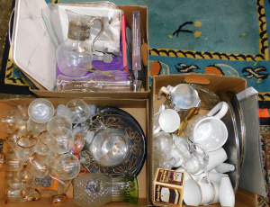 Lot 13 - 3 x Boxes Mixed inc Mounted Sterling Silver Fiddler on the Roof Figure Lot 13 - 3 x Boxes Mixed inc Mounted Sterling Silver Fiddler on the Roof Figure