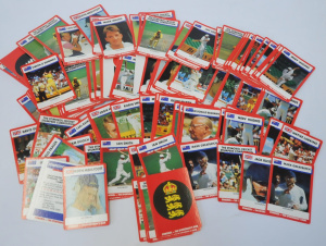 Lot 23 - Group lot - vintage c1990 1991 Stimorol Cricket Cards - Merv Hughes, St Lot 23 - Group lot - vintage c1990 1991 Stimorol Cricket Cards - Merv Hughes, St