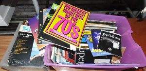 Lot 33 - 2 x Boxes of Vintage & Modern Sheet Music & Playbills incl Musi