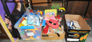 Lot 42 - 3 x boxes of Mixed Kids Toys & Games incl Assorted Lego & Duplo