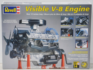 Lot 95 - Boxed complete unmade Plastic Model kit of a Visible V8 Engine - some w