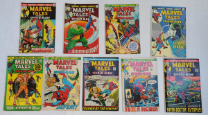 Lot 99 - Vintage Marvel Tales Spiderman Comics incl Issues 33, 35, 36, 37, 38, 4