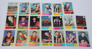 Lot 165 - Group lot - Vintage c1969 Scanlens VFL Footy Cards - Don Scott, Sam Ke