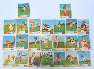 Lot 166 - Group lot - Vintage c1970 Kellogs Footy Cards - Kevin Murray, Royce Ha