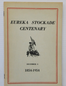 Vintage signed Booklet - Eureka Stockade Centenary December 3 1854 - 1954 Thomas