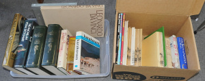 Lot 48 - 2 x Boxes of Art Reference & Other Books incl Leonardo Da Vinci, Mi
