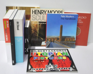 Lot 83 - Group lot - OSeas Art Reference Books - Gilbert & George, Henry Moo