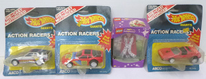 Lot 90 - Small lot - Vintage boxed & Carded Kids Toys - 3 x carded Arco Hot