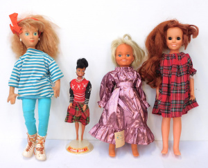 Lot 109 - 4 x Vintage Dolls inc 1994 Ethnic Barbie - Philippines, 2 x Ideal Cris