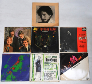 Lot 133 - Mixed lot - Vintage Vinyl Lp Records - Dennis Garcia 'Jive to stay Ali