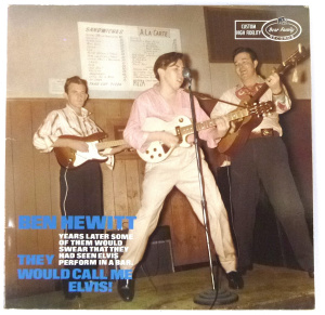 Lot 190 - Vintage c1984 Vinyl Lp Record - Ben Hewitt 'They would call me Elvis!'