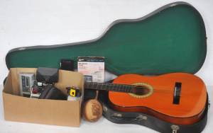 Lot 8 - Lot of Mixed Items incl Carved Boab Seed, Assorted Vintage Calculators,