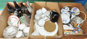 Lot 16 - 3 x boxes - mixed China, Glassware & Ceramics - Retro Woods & S