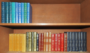 Lot 82 - Lot of Leather Bound Classical Novels & Literature Published by Her