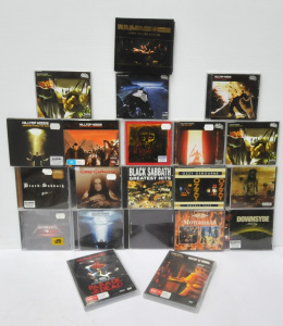 Lot 151 - Lot of Heavy Metal & Some Hip Hop CDs incl Black Sabbath, Motorhea