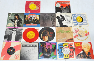 Lot 165 - Group lot Mixed vintage 45rpm Singles - The Flying Lizards, Kiss, Prin