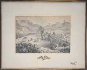 Artist Unknown - Framed c1827 Lithograph after the Original Watercolour by Sophi
