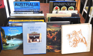 Lot 48 - 2 x Boxes of Mixed Books incl Australian , Historical, Art Reference Bo