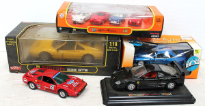 Lot 106 - Lot of Assorted Diecast Scale Model Vehicles w some in boxes incl